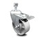 Service Caster Semi Steel Swivel TS Caster w/Roller Bearing-4" Wheel&1/2" Stem w/Total Lock BRK SCC-TSTTL20S415-SSR-121315 - alternate 2